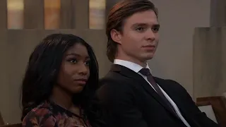 GH 2/2/2023 | Britt’s funeral: Spencer and Trina 2/3