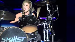 Jen Ledger's drum solo - Point Fest 2011