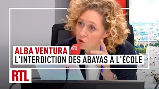 Gabriel Attal annonce l'interdiction des abayas à l'école : "Il était temps" pour Alba Ventura