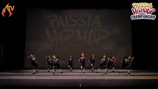 DIZZY CREW - Final - Varsity Crew - Russia Hip Hop Dance Championship 2021