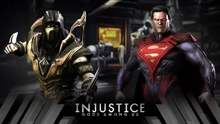 Injustice Gods Among Us  - Scorpion Vs Superman (Very Hard)