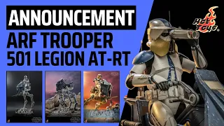 Hot Toys ARF Trooper and 501st Legion AT-RT | Announcement Review