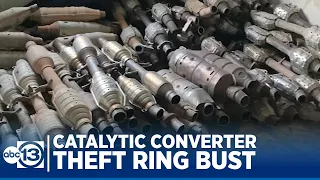 Large catalytic converter ring tied to HCSO deputy's murder back in March