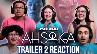 AHSOKA TRAILER REACTION! | Official Trailer 2 | Star Wars | MaJeliv | Sabine! Ezra? Thrawn, Oh my…