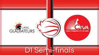 2024 CWBL Nationals -- Division 1 Semi-Final | Gladiateurs de Laval (2nd) vs CIVA (3rd)