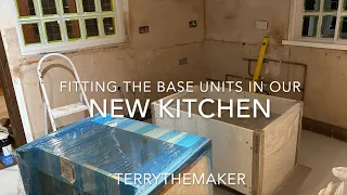 Fitting the Base Units in the New Kitchen    HD 1080p