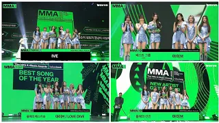 IVE winning speech at MMA 2022 but only the cried cut 😭💜#ive#아이브