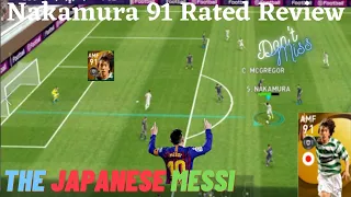 Nakamura 91 Rated Review Pes 2021 mobile | Japanese Legend Nakamura Pes 2021 mobile