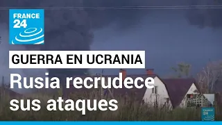 Rusia recrudece los ataques a las estructuras de las centrales energéticas ucranianas • FRANCE 24