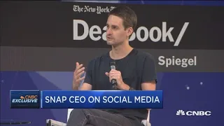 Snap CEO: Social media can learn from broadcasting