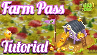 Hay Day-How to Play the Farm Pass! FARM PASS TUTORIAL!!