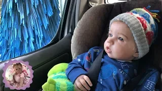 REBORN TODDLER SCARED OF CAR WASH!