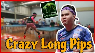 CRAZY Long Pips OX 🤪 (Leonardo Arata)