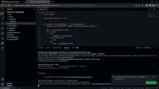 01 - Developing Azure Functions in Github Codespaces