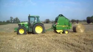 John deere 6420s + John deere 580