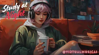 Endless Midnight Melodies: Concentrate and Study - Instrumental Lofi Hiphop Study/Work Music by AI
