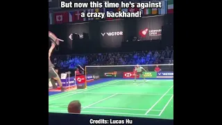 Crazy Backhand vs Lee Zii Jia