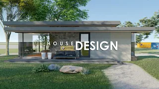 SMALL HOUSE DESIGN | 10.0m x 4.30m (43 sqm) | 1 BEDROOM