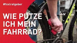 Fahrrad richtig putzen