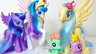 Celestia and Luna Look After Skystar’s babies