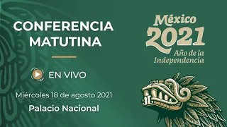 #AMLO Vías férreas modernas impulsan el desarrollo del sureste. Conferencia Presidencial 18/08/2021.