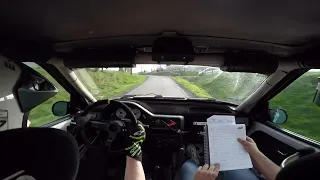 KJS Huta Brzuska 2023 - OS5 - A. Bogusławski / J. Niemiec - Peugeot 106 S16 - Onboard