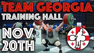 Team Georgia - 2015 WWC Training Hall (Nov 20)