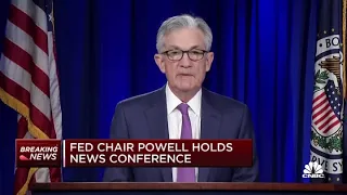 Fed chair Jerome Powell gives his opening remarks