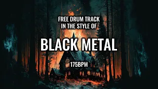 Free Black Metal Drum Track 175BPM