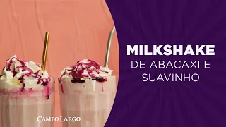 MilkShake de Abacaxi e Vinho
