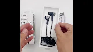 Sony MDRXB55AP Wired Extra Bass Earbud Headphones/Headset with Mic for Phone Call, Dropshipping