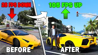 How To Fix LAG In GTA 5 | GTA 5 Boost FPS & Fix LAG In Low End PC [ Fast & Simple Tutorial ] 2024