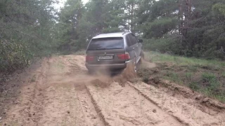 BMW X5 E53 3.0d Xdrive VS пески .MOV