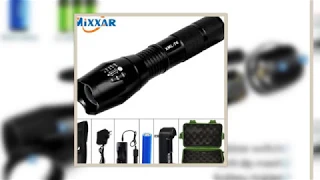ECREE XML-T6 8000LM LED Torch Zoomable Tactical flashlight Lamp Led Flashlight torch Light for 18650