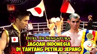 Kalang Kabut🥊Bombardir Lawan Petinju Indonesia Duel Hadapi Petinju Jepang