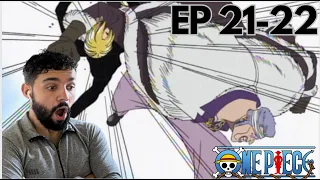 DON KRIEG GOES TO BARATIE | One Piece Reaction Episode 21-22
