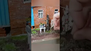 Деревенский дворик / Rustic patio / DIY