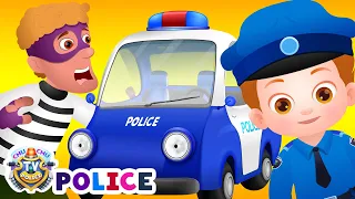 ChuChu TV Police Chase Thief in Police Car & Save Huge Surprise Egg Toys Gifts from Creepy Ghosts