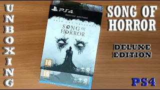 SONG OF HORROR Deluxe Edition - UNBOXING PS4