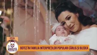 Botez în familia interpreților populari Cârlig și Bledea