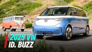 2025 VW ID. Buzz: First Look At North America's LWB 3-Row EV