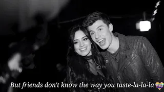 Señorita video lyrics by Shawn Mendes and Camilla Cabello