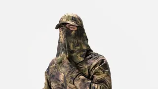 Harkila Deer Stalker Camo cap w/mesh - czapka z osłoną na twarz w kamuflażu