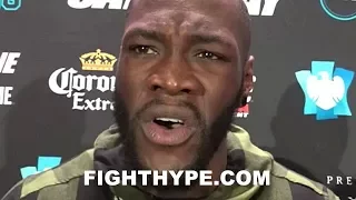 DEONTAY WILDER ON FIRE; REACTS TO BERMANE STIVERNE GIVING HIM DEATH THREAT: "A BODY GONNA BE TAKEN"