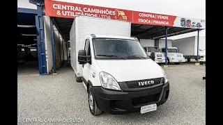 UTILITÁRIO IVECO DAILY 35s14 ANO 2014 COMPLETO COM BAÚ: