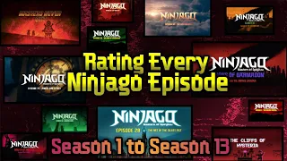 Ninjago: Rating Every Single Episode (Season 1 to Season 13)