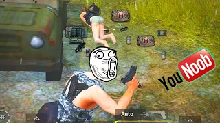 Trolling Easy Noobs in PUBG Mobile