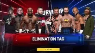 Team Drew Mcintyre Vs Team Kevin Owens (SURVIVOR SERIES )  8 MAN ELIMINATION TAG TEAM MATCH PS5