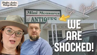 FREAKING AMAZING Mom & Pop Antique Shop - Shop With Me! | Thrifter Junker Vintage Hunter