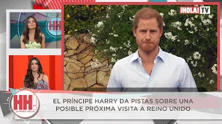Reapareció el príncipe Harry y dio pistas de su posible regreso a Reino Unido | ¡HOLA! TV